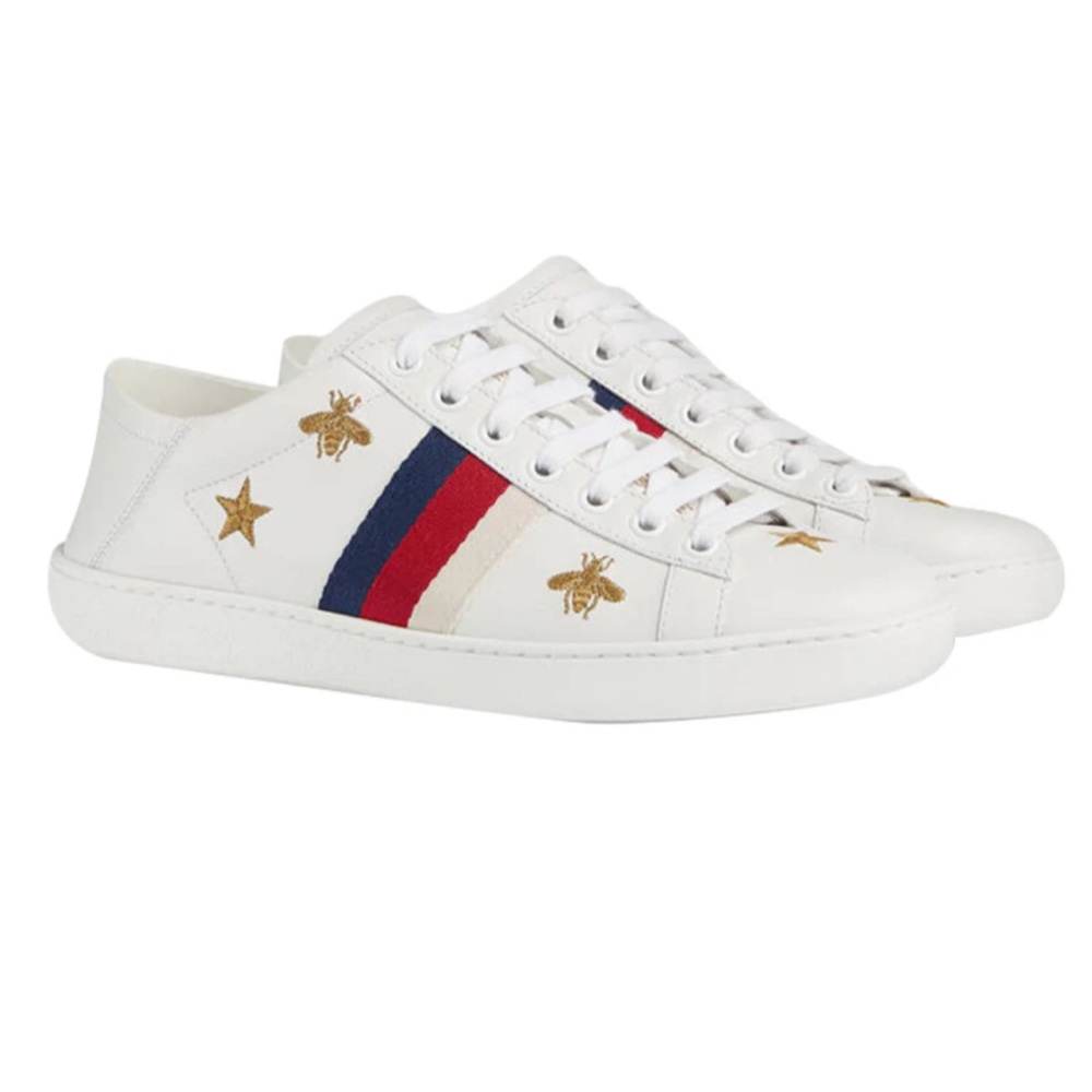 *RARE* GUCCI Ace Sneakers Bees and Stars | Size 8.5